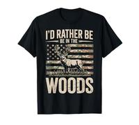 I'd Rather Be In The Woods T-Shirt
