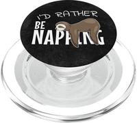 I'd Rather Be Napping Je préfère Faire la Sieste Paresseux PopSockets PopGrip pour MagSafe