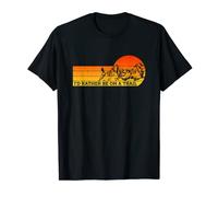 I'd Rather Be On A Trail Randonnée Nature Trekking Mountains T-Shirt