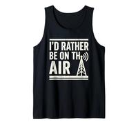 I'd Rather Be on The Air Radio Amateur Ham Operator Débardeur
