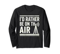 I'd Rather Be on The Air Radio Amateur Ham Operator Manche Longue