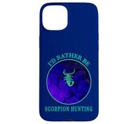 I'd Rather Be Scorpion Hunting Arachnides Desert Night Watch Coque pour iPhone 15 Plus