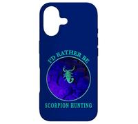 I'd Rather Be Scorpion Hunting Arachnides Desert Night Watch Coque pour iPhone 17