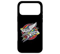 I'd Rather Be Skating Roller Skate Wings Retro Distressed Coque pour iPhone 17 Pro Max