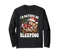 Id Rather Be Sleeping Dog for Women Men and Beagle Owners Manche Longue