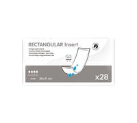 ID Rectangular Insert Traversable Mini 11 x 36 cm - 4 paquets de 28 protections