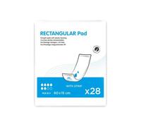 ID Rectangular Intraversable 60 x 15 cm avec Strip - 4 paquets de 28 protections