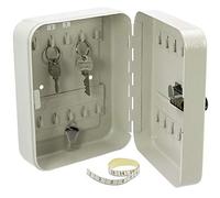 ID-Safe Armoire Coffre à Clés Verrouillable, 20 Porte-clés, avec Code à Combinaison extérieur à 3 Chiffres, 20 Crochets avec Chevilles pour accrocher - Dimensions : 200 x 160 x 70 mm (ref. 3987)