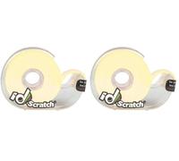 ID-SCRATCH - Bande Auto-Agrippante Prédécoupée, Écru/beige, 2m/2cm (Lot de 2)