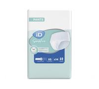 iD Sensitive Pants Extra Plus XS - 6 paquets de 14 protections