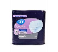 iD Sensitive Pants Maxi Night Large - 16 paquets de 10 protections