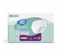 iD Sensitive Pants Maxi Small - 16 paquets de 14 protections