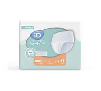 iD Sensitive Pants Normal Large - 16 paquets de 14 protections