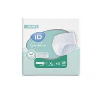 iD Sensitive Pants Super XL - 16 paquets de 12 protections