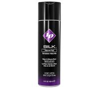 ID Silk Hybrid Lubricant 130ml - Lubrifiants luxueux à base de silicone et d'eau, Gels intimes, Lubrification longue durée pour des rapports sexuels plus faciles, lubrifiant anal, lubrifiants intimes