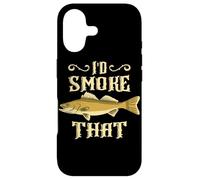 I'd Smoke That Fish Grilling Barbecue fumoir Coque pour iPhone 17