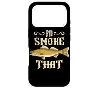 I'd Smoke That Fish Grilling Barbecue fumoir Coque pour iPhone 17 Pro