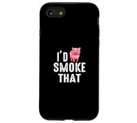 I'd Smoke That Pig Barbecue Design Coque pour iPhone SE (2020) / 7/8