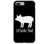 I'd Smoke That Pork Rub Smoked Funny BBQ Pork Pig for Dad Coque pour iPhone 7 Plus/8 Plus