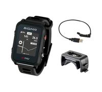 iD.TRI Montre de triathlon GPS avec caractéristiques d'entraînement et de compétition, navigation, Smart Notifications, légère et étanche, avec support pour vélo