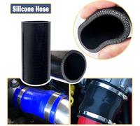 ID16-135mm longueur 100-1000mm manguera de silicone recta negra para coche tubo de refrigerante Intercooler tubo conector de turboc Black
