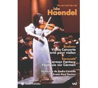 Ida Haendel – L'art d'Ida Haendel : Concerto pour violon (Brahms) / Carmen Fantasy (Sarasate) – DVD