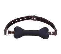 Ida Leather - Morsure os en cuir (noir)