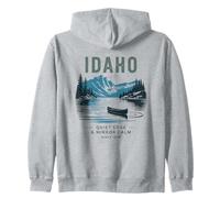Idaho : L'ÉQUILIBRE Tranquille ET Calme Vintage Sweat à Capuche