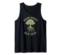 Idaho Roots Run Deep Design pour mamans, filles, grand-mères Débardeur
