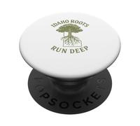 Idaho Roots Run Deep Design pour mamans, filles, grand-mères PopSockets PopGrip Adhésif