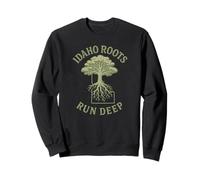 Idaho Roots Run Deep Design pour mamans, filles, grand-mères Sweatshirt