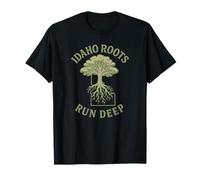 Idaho Roots Run Deep Design pour mamans, filles, grand-mères T-Shirt