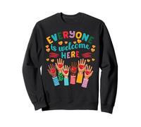 Idaho Teacher Everyone Welcome Here Equality Inclusion LGBT Sweatshirt