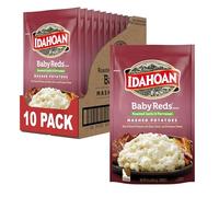 Idahoan Mashed Potatoes, Baby Reds with Roasted Garlic and Parmesan, 4.1 Ounce (Pack of 10) by Idahoan
