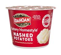 Idahoan Mashed Potatoes, Buttery Homestyle, 1.5 Ounce (Pack of 12) by Idahoan