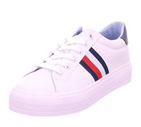 Idana Chaussures à lacets sportives/de ville femme Chaussures basses blanches, taille 39