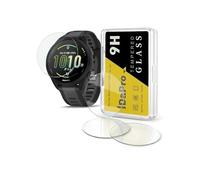 iDaPro [4Pcs Protection d'Ecran pour Garmin Forerunner 165 / Forerunner 165 Music,Verre Trempé,Dureté 9H,Anti-rayure,Sans Bulle,Anti-empreinte,Installation Facile