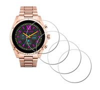 iDaPro [4Pcs Protection d'Ecran pour Michael Kors Gen 6 Bradshaw,Verre Trempé,Dureté 9H,Anti-rayure,Sans Bulle,Anti-empreinte,Installation Facile