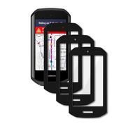 iDaPro Lot de 3 films protecteurs d'écran en verre trempé pour Garmin Edge 1050, couverture complète, dureté 9H, anti-rayures et sans bulles, installation facile