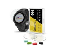 iDaPro Vitre Protection pour Garmin Forerunner 945 Verre Trempé Protection Ecran 0,3mm Dureté 9H Screen Protector Anti-Rayure Anti-Bulle -Lot de 4