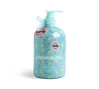 IDC INSTITUTE Candy Soap Marshmallow 500 ml pour adultes, idéal pour utilisation pratique, format pratique