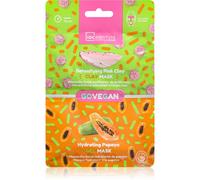 IDC Institute Go Vegan Masque Visage Régénérant et Hydratant 2x6 g