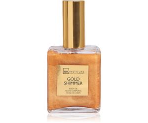 IDC Institute Gold Shimmer huile de bronzage sèche pour le corps 50 ml