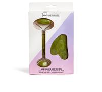 Cosmétique Visage Idc Institute women JADE GUA SHA & ROULEAU DE JADE 2 pcs