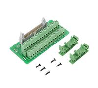 IDC34P 34Pin Mâle Header Breakout Board Module Bornier Connecteur PLC Interface avec Support