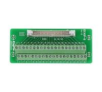 IDC40P Connecteur de Bornier 40 Broches Mâle Adaptateur PLC Servo pour Montage sur Rail DIN Facile et Sécurisé dans les Systèmes d'Automatisation Industrielle