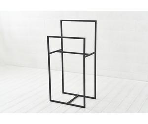 IDDO Slow Living Portant à vêtements minimaliste en acier 60 x 35 x 120 cm - Only - IDDO-062B
