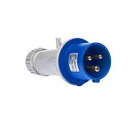 IDE 02101 fiches aériennes basse tension, Code heure 6, IP44 - 16 a-2p + T-200/250 V