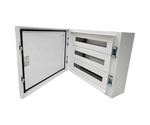 IDE 65sup48 - 72po Armoires métalliques de distribution compactes IP65, ral9003, 48 ou 72 modules