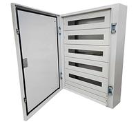 IDE 65sup96 - 120po Armoires métalliques de distribution compactes IP65, ral9003, 96 ou 120 modules